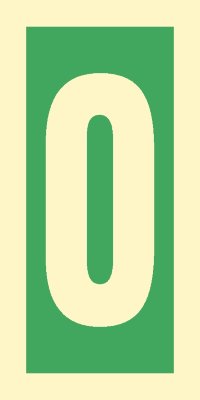 Знак ИМО 03.001 «Уровень / Этаж 0»
