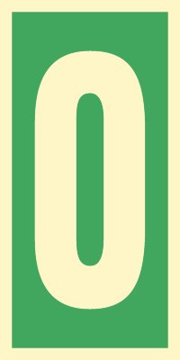 Знак ИМО 03.002 «Уровень / Этаж 0»