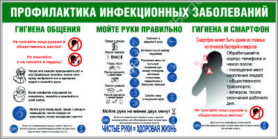 Стенд «Профилактика инфекционных заболеваний»
