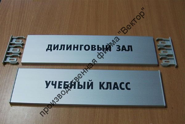 Таблички из профиля Cosign