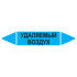 Маркировочная стрелка «Удаляемый воздух»