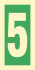 Знак ИМО 03.011 «Уровень / Этаж 5»