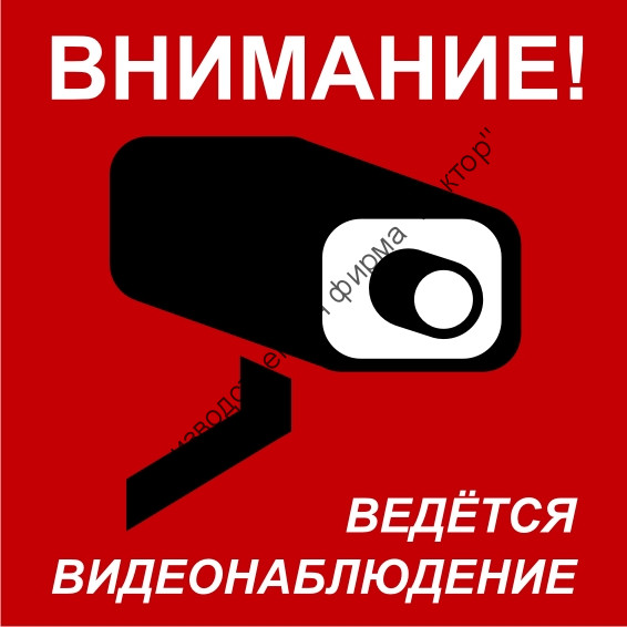 Знак «Ведётся видеонаблюдение» (TV05)