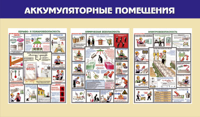 Стенд «Аккумуляторные помещения»