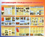 Стенд «Организация гражданской обороны»