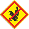 Знак «Запрещено засорять территорию» (VO-3.23)