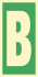 Знак ИМО 03.024 «Уровень / Этаж B»