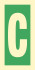 Знак ИМО 03.025 «Уровень / Этаж C»