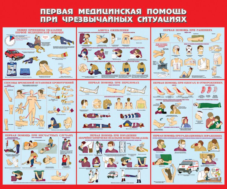 Первая медицинская помощь охрана труда картинки