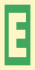 Знак ИМО 03.029 «Уровень / Этаж E»