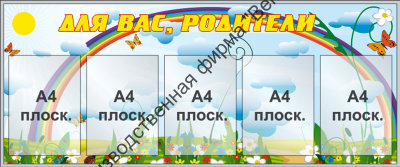 Стенд «Для вас, родители». Вариант 1.