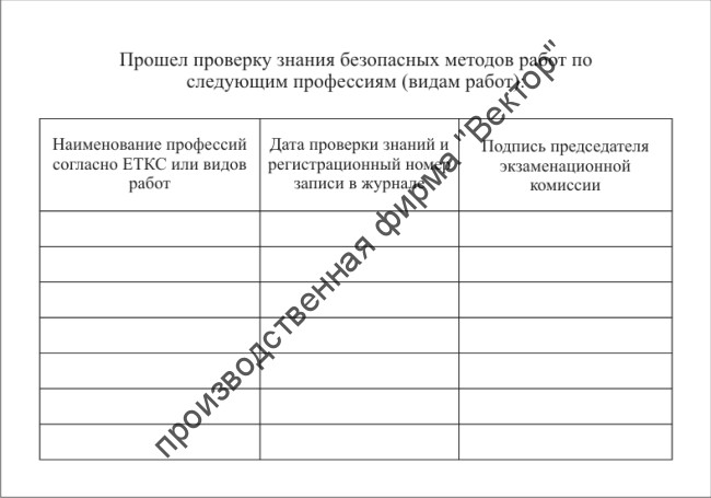 Удостоверение об аттестации