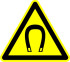 Знак W13 «Внимание. Магнитное поле»