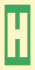 Знак ИМО 03.035 «Уровень / Этаж H»