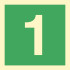 Знак ИМО 03.040 «Цифра 1»