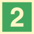 Знак ИМО 03.041 «Цифра 2»