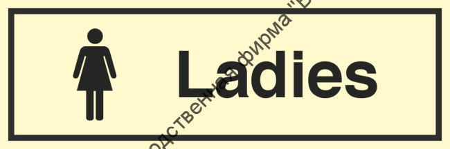 Знак ИМО 10.017 «Для женщин»