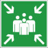Знак E21 «Пункт (место) сбора»