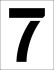 Трафарет «7»