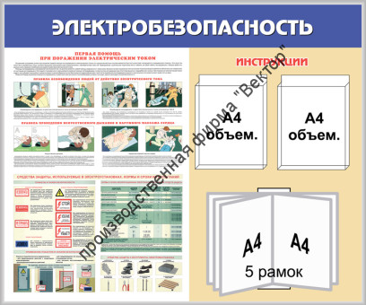Стенд «Электробезопасность». Вариант 2.