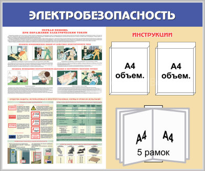 Стенд «Электробезопасность». Вариант 2.