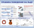Стенд «Правила поведения на льду»