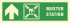 Знак ИМО 02.061 «Направление к пункту (месту) сбора прямо»