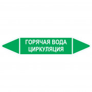 Маркировочная стрелка «Горячая вода циркуляция»