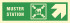 Знак ИМО 02.064 «Направление к пункту (месту) сбора направо вверх»