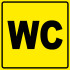 Знак «Туалет» (DS16) Знак «Туалет» (DS16)