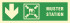 Знак ИМО 02.069 «Направление к пункту (месту) сбора вниз»