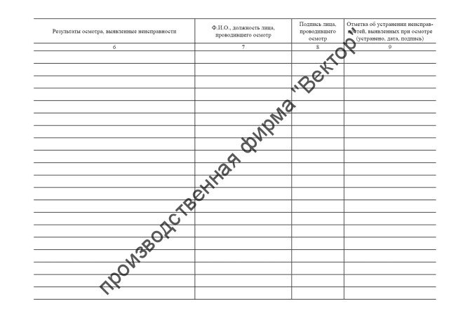 Журнал периодического осмотра лифта, подъемной платформы для инвалидов, пассажирского конвейера (движущейся пешеходной дорожки), эскалатора Журнал периодического осмотра лифта, подъемной платформы для инвалидов, пассажирского конвейера (движущейся пешеходной дорожки), эскалатора