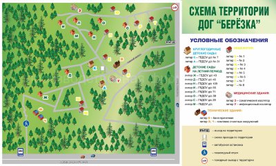 Схема территории