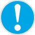 Знак M11 «Общий предписывающий знак (прочие предписания)»