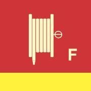 Знак ИМО 06.087 «Пожарный рукав и ствол для пены»