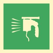 Знак ИМО 01.066 «Сигнальный прожектор (лампа дневной сигнализации)»