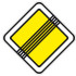 Дорожный знак 2.2 «Конец главной дороги»