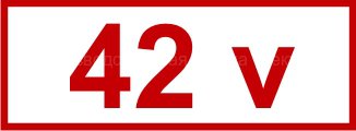 Знак «42 v» (4.1.5)
