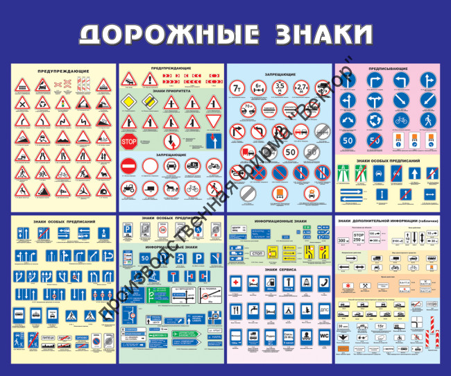 Стенд «Дорожные знаки» Стенд «Дорожные знаки»