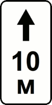 Дорожный знак 8.2.2 "Зона действия"
