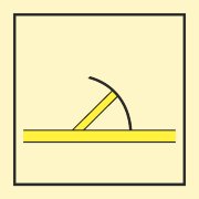 Знак ИМО 05.038 «Противопожарная навесная дверь класса «В»»