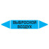 Маркировочная стрелка «Выбросной воздух»