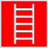Знак F03 «Пожарная лестница»